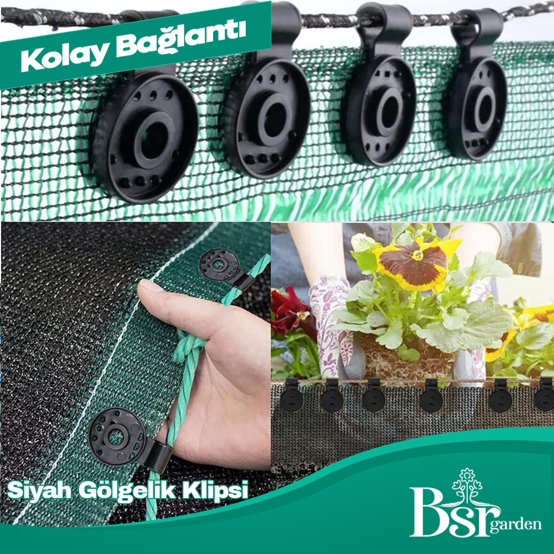Siyah Gölgelik Klipsi